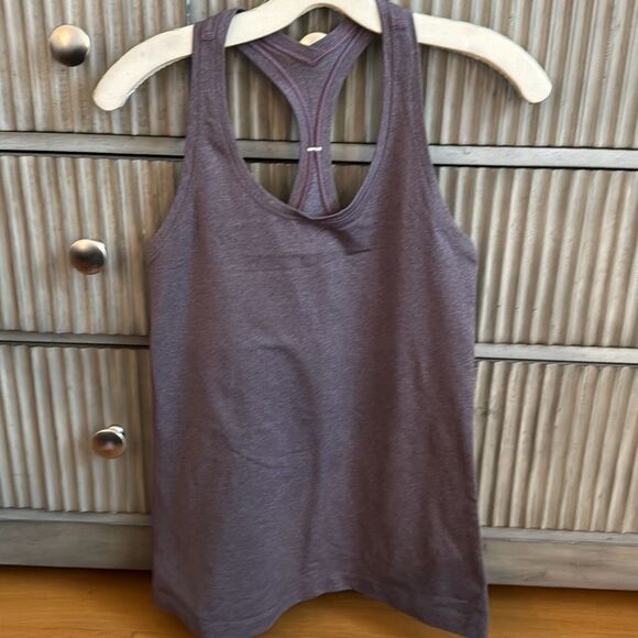Lululemon Full Length Cool Racerback || slated purple size 8 - Picture 2 of 7